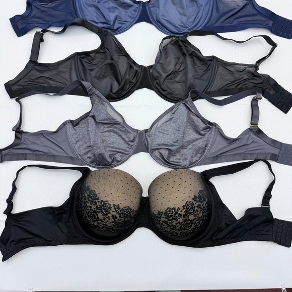 Lot 5 Soma Unbelievable Lift Perfect Coverage Bra 40G Stunning Support Full - Picture 4 of 10